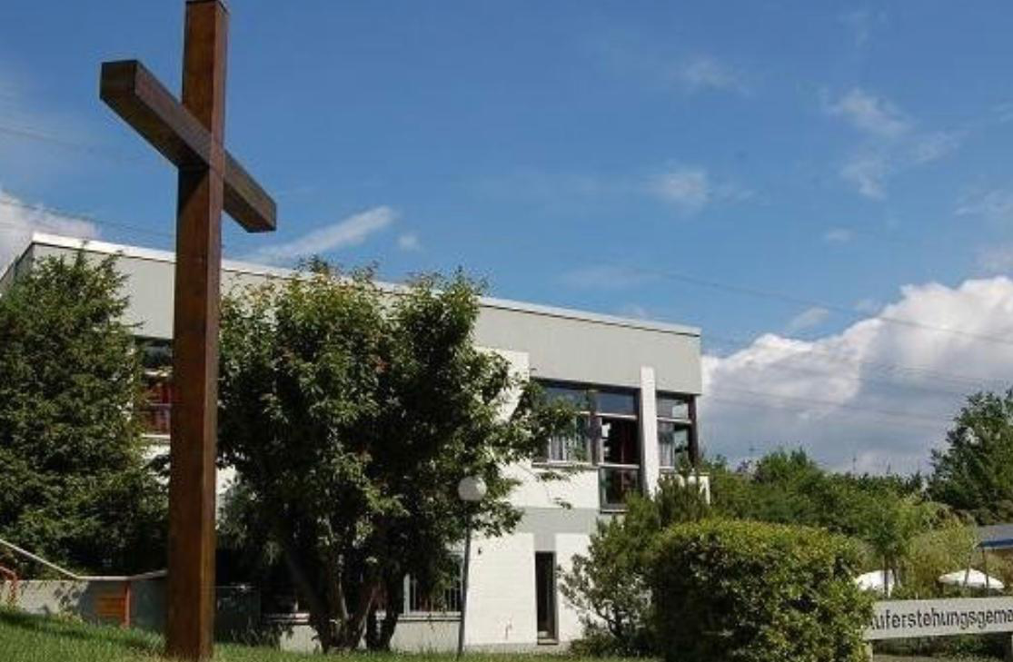 Ansicht der Auferstehungskirche