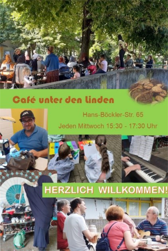 Plakat Cafe unter den Linden