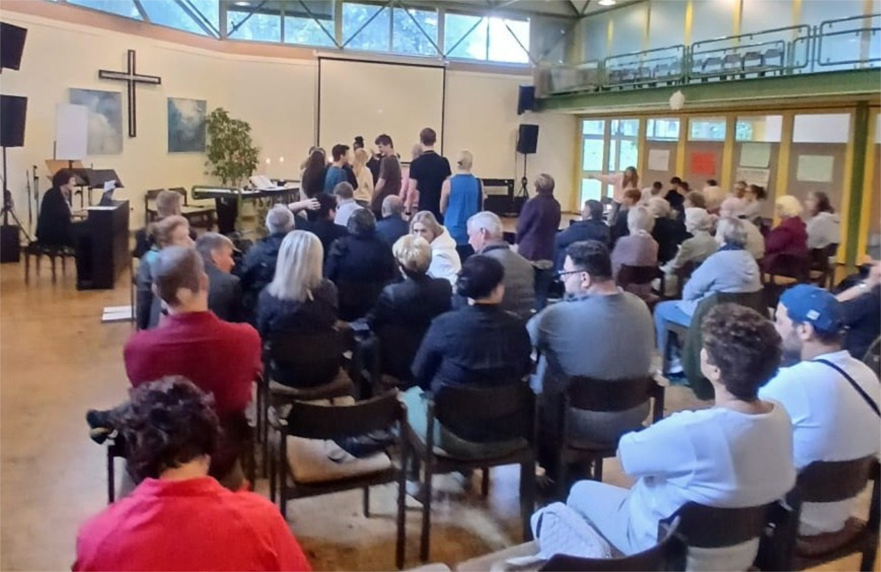 Gottesdienst der Konfis